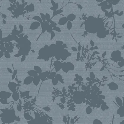 Absence of Roses Moire wallpaper in Pewter