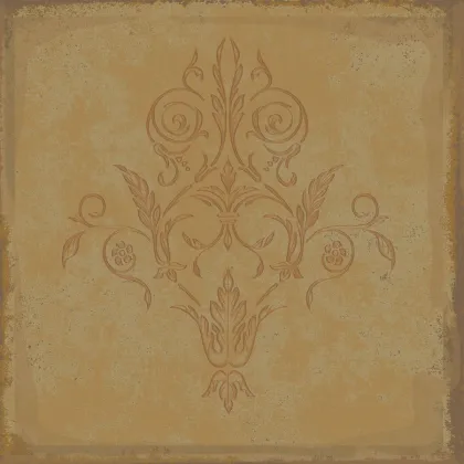 Albery wallpaper in Copper on Foil