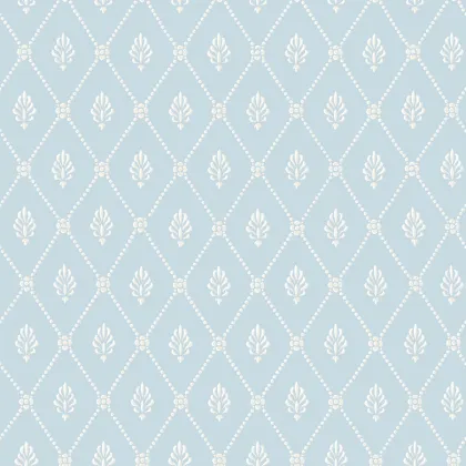 Alma wallpaper in Ice Blue
