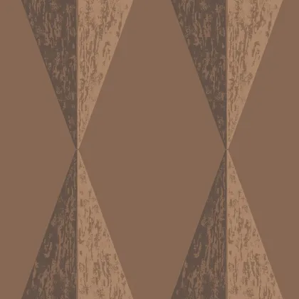 Angled Planes wallpaper in Bronze