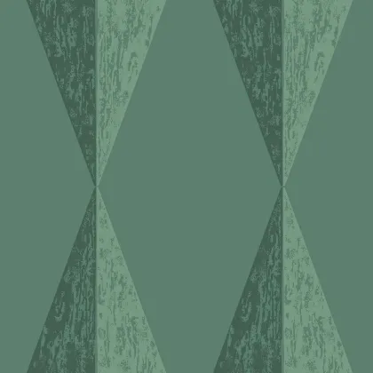 Angled Planes wallpaper in Verdigris