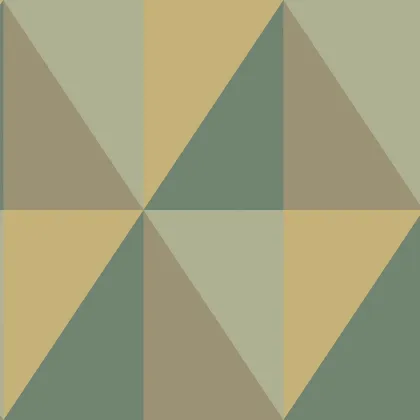 Apex Grand wallpaper in Olive, Forest Green & Metallic Gold