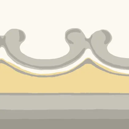 Broderie Border wallpaper by Cole & Son