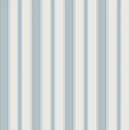 Cambridge Stripe wallpaper in Powder Blue