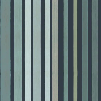Carousel Stripe wallpaper in Frosty Green