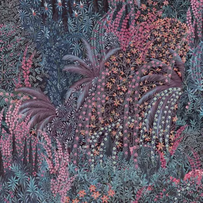 Cascade wallpaper in Violet