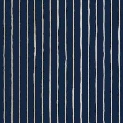 College Stripe wallpaper in Ink