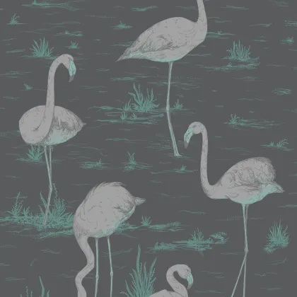 Flamingos wallpaper by Cole & Son