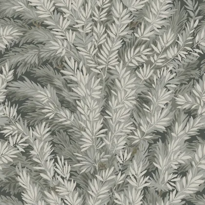 Florencecourt wallpaper in Grey on Slate