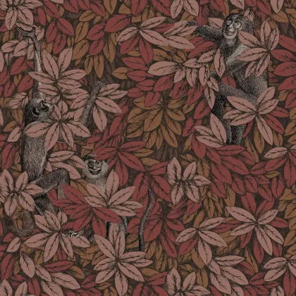 Foglie e Scimmie wallpaper in Autumnal Leaves