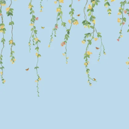 Hummingbirds Flora wallpaper by Cole & Son