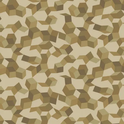 Ingot wallpaper in Metallic Golds on Sand