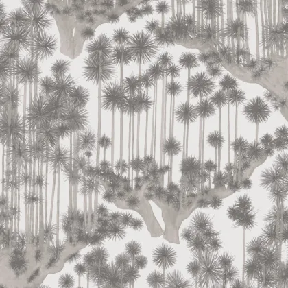 Japanese Woods wallpaper in Iron