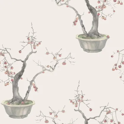 Kaki Persimmon wallpaper by Cole & Son