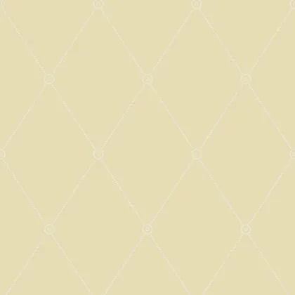 Large Georgian Rope Trellis wallpaper in Oat