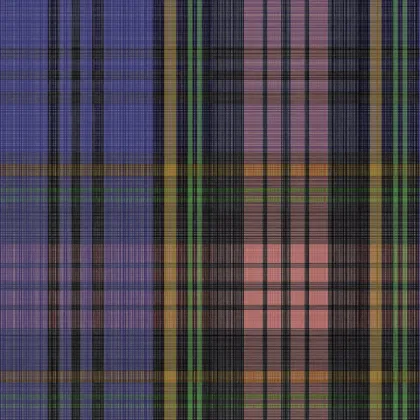 MacAndreas Tartan wallpaper in Violet & Fluro Green