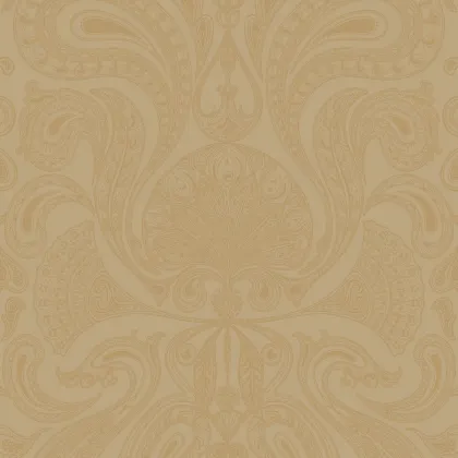 Malabar wallpaper in Gold on Sand