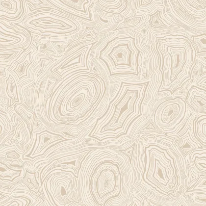 Malachite wallpaper in Parchment & Soft Metallic Gold
