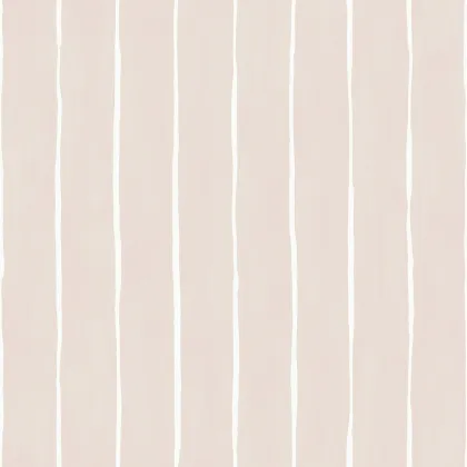 Marquee Stripe wallpaper in Ballet Slipper
