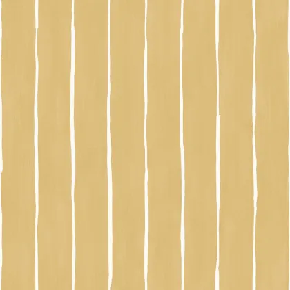 Marquee Stripe wallpaper in Ochre