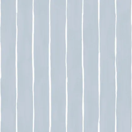 Marquee Stripe wallpaper in Powder Blue