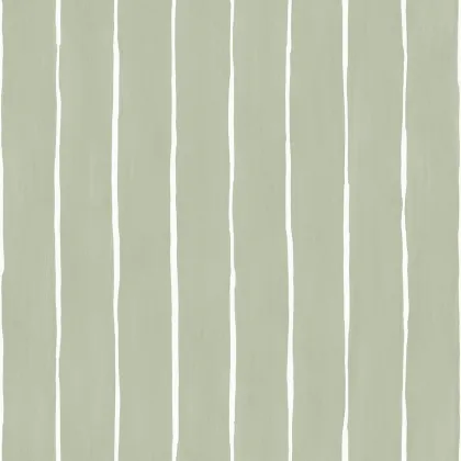 Marquee Stripe wallpaper in Soft Olive
