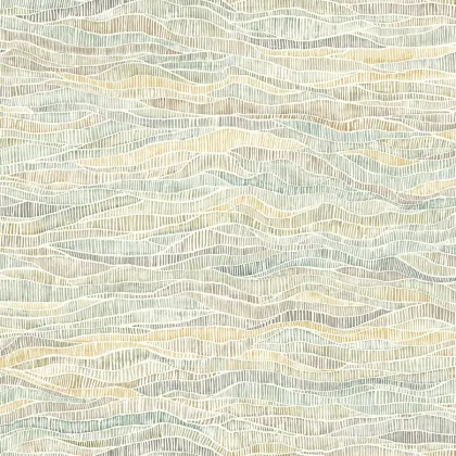 Meadow wallpaper in Buttercup, Sage & Soot