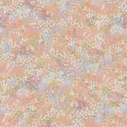 Petite Fleur wallpaper in Honey Citrine