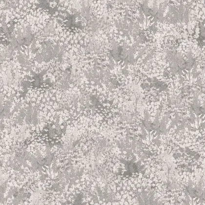 Petite Fleur wallpaper in Platinum Matte