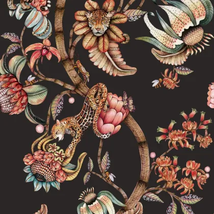 Protea Panthera wallpaper in Onyx