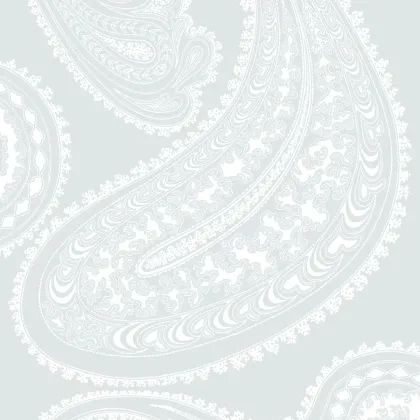 Rajapur wallpaper in Chalk on Powder Blue