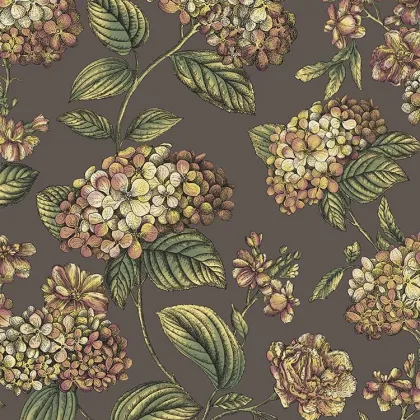 Ramo di Ortensia wallpaper in Autumnal
