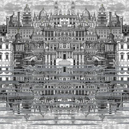 Riflesso wallpaper in Black & White