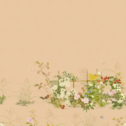 Scenic Flora - Gilded wallpaper by Cole & Son