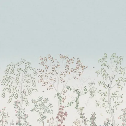 Seasonal Woods wallpaper in Clear Skies