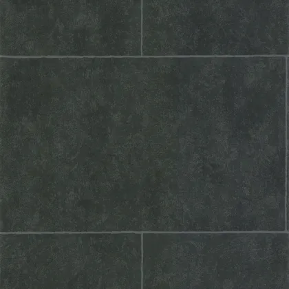 Stone Block wallpaper in Charcoal