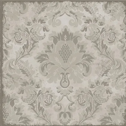 Stravinsky wallpaper in Metallic Gilver