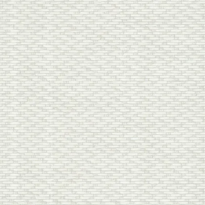 Weave wallpaper in Chalk
