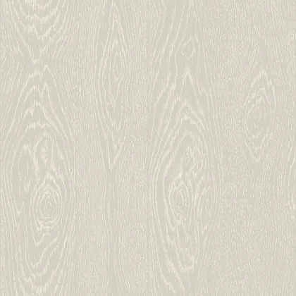 Wood Grain wallpaper in White on Stone