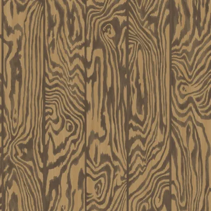 Zebrawood wallpaper in Soot on Spice