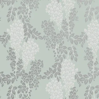 Wisteria wallpaper in No. 2214