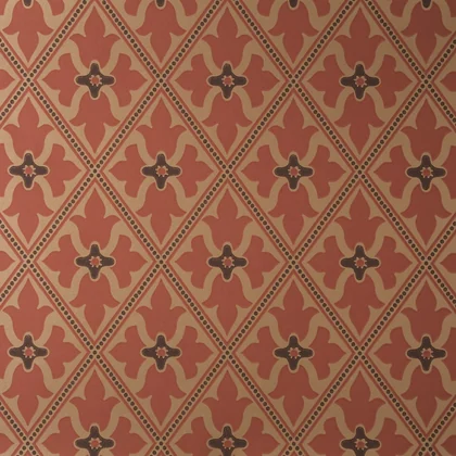 Bayham Abbey wallpaper in Spanish Gold