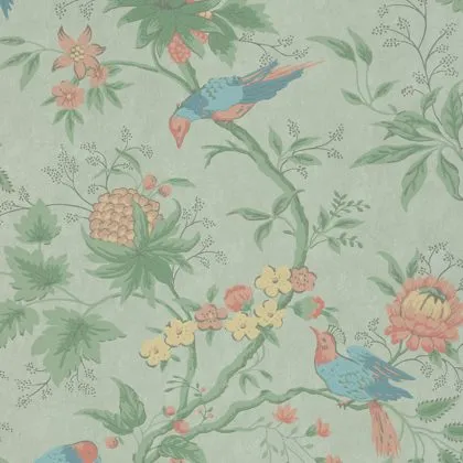 Brooke House wallpaper in Silk