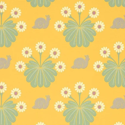 Burges Snail wallpaper by Little Greene