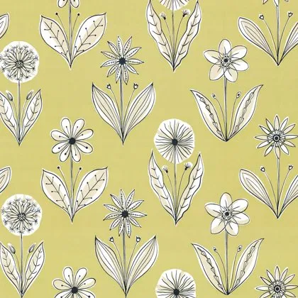 Florette wallpaper by Little Greene