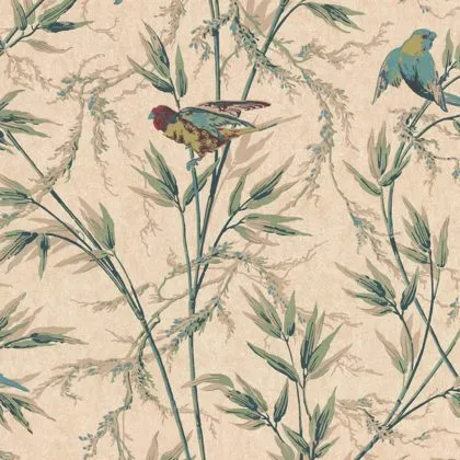 Great Ormond St. wallpaper in Parchment
