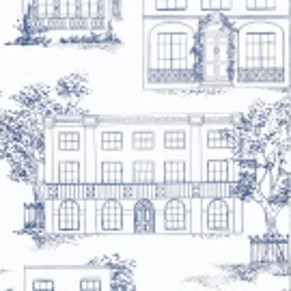 Hampstead wallpaper by Little Greene