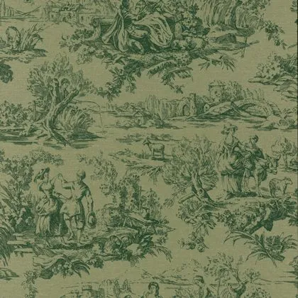 Lovers' Toile wallpaper by Little Greene