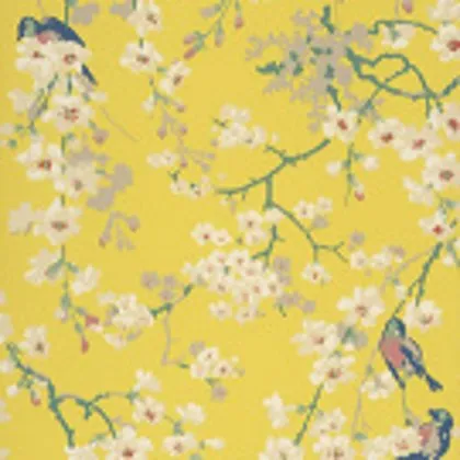 Massingberd Blossom wallpaper in Yellow