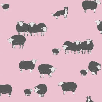 Nip & Lassie wallpaper in Confetti